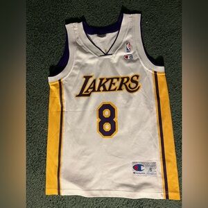 Kobe Bryant #8 Home Early Morning 2000s Champion Jersey